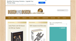 Desktop Screenshot of boekenoverboeken.com